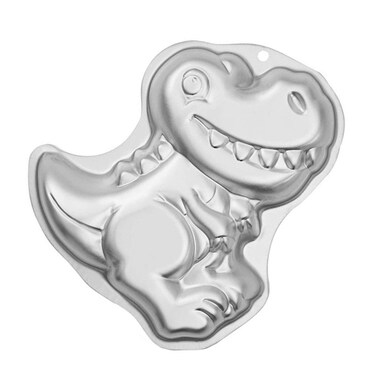 ZDYWY 12 Inch Dinosaur Shaped Aluminum 3D Baking Mould Cake Mold Tin Birthday Cake Pan &acirc;&euro;&ldquo; Dinosaur