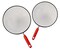 Frying Oil Metal Shield Cover for Flat - Set of 2: 10&quot;, 11.4&quot; - Splash Grease Guard Splatter Screen for Pan - Stove Fat Strainer