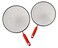 Frying Oil Metal Shield Cover for Flat - Set of 2: 10", 11.4" - Splash Grease Guard Splatter Screen for Pan - Stove Fat Strainer