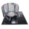 Splatter Guard for Cooking - Grease Splatter Screen - 5 Sided Splatter Guard Compact Type - Stainless Steel - Unfold 41.65 in x 14.17 in - Fold 8.26 in x 14.17 in x 1.06 in