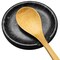 Spoon Rest for Kitchen Counter- Durable &amp; Heat-Resistant Kitchen Spoon Holder- Easy to Clean Spoon Rest for Stove Top- Space Saving Kitchen Accessories- Spoon Rest by Tacken (Round Black Marble)