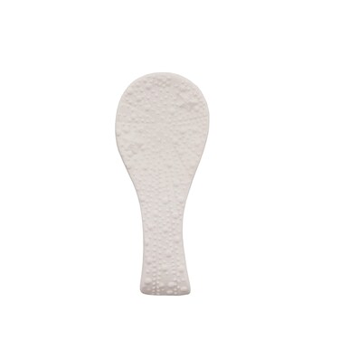 Ceramic Beach Themed Spoon Rest for Kitchen - Sea Urchin and Starfish