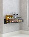 Kitidy Kitchen Wall-mounted Spice Holder &acirc;&euro;&ldquo; Spice and Sauce Bottle Storage &acirc;&euro;&ldquo; Hanging Spice Rack and Organizer