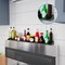 Notmise Magnetic Shelf for Top of Stove Metal Kitchen Spice Rack Seasoning Organizer,Length Adjustable, Suitable for 20&quot; 24&quot; 30&quot; Flat Top Stove, Black