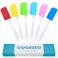 CoguZed 6 Piece Mini Silicone Spatula Set, Small Rubber Spatulas Handle, Heat Resistant, Non-Stick for Baking, Cooking, Mixing, Perfect Small Spatulas for Kitchen Use