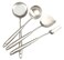 Kakamono 304 Stainless Steel Kitchen Utensils Sets,15&acirc;&euro;Wok Spatula and Ladle,Skimmer Spoon, Meat Fork&iuml;&frac14;&OElig;4-PiecesCooking Tools &amp; Serving Utensil