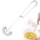 LinSY Small Egg Whisk Stainless Steel Beater Handheld Milk Frother Foamer Foaming Creamy Mixer Spring Sauce Blender
