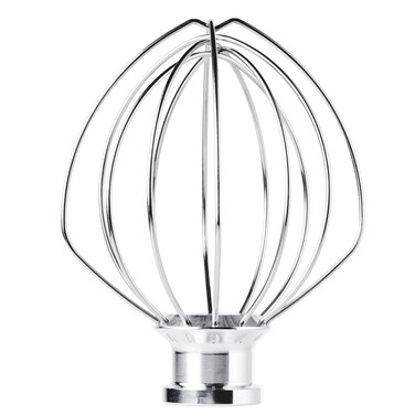 K45WW 6-Wire Whip Attachment for KitchenAid 4.5 and 5 Quart Tilt-Head Stand Mixer, Egg Cream Stirrer, Cake Mayonnaise Whisk, Whisk Attachment for KitchenAid Mixer Accessories