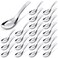 Tioncy 24 Pieces Stainless Steel Soup Spoons Dinner Spoons Set Mirror Polished Asian Soup Spoons for Bouillon Dessert Cereal Ramen Pho Wonton Dumpling Noodles