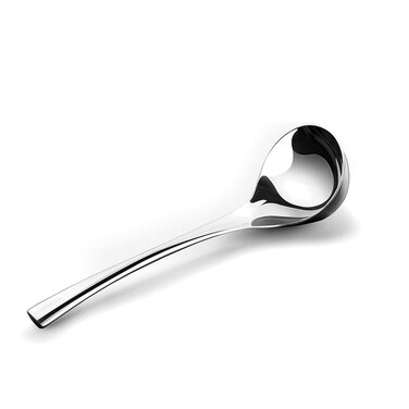 Zjunhm Sauce ladle,Gravy Ladle,Small Soup Ladle,8.3 Inch,SUS304 Stainless,Mirror Polished Dishwasher Safe 1 Piece (Color:Silver).