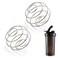 iziusy 2 Pcs Shaker Balls, Shaker Bottle Ball Stainless Stee Protein Shaker Ball Mixer Ball Whisk Ball Blender Balls &iuml;&frac14;&circ;2 inch&iuml;&frac14;&permil;