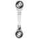 ViaGasaFamido 8?in?1 Wrenches,Multi?Function Hex with 360 Degree Rotating Head 6?14mm