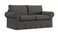 Comfort Works Custom Ektorp Loveseat Cover, Replacement Slipcover Compatible with IKEA Ektorp 2-Seater Sofa (Black)