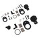 Ratchet Head Repair Kit, Ratchet Wrench Part Kit Ratchet Repair Kit CR V Steel 72 Teeth Ratchet Socket Wrench Repair Accessories