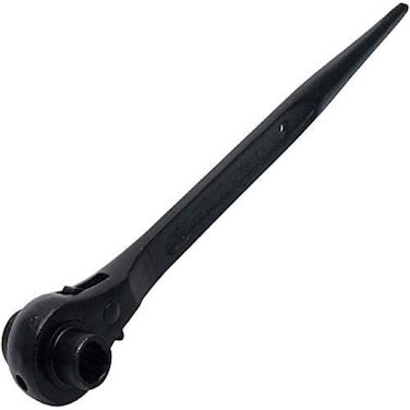 Generic Ratchet Podger Spanner - 12 Point - Socket Wrenches Quick Release Scaffold Tool - 24mm x 27mm, Length width height:38cm x 7cm x 6cm