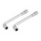 uxcell 2pcs 8mm Metric L Shaped Angled Open Hex 6 point Socket Wrench