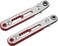 Bestgle 2pcs Mini Ratchet Wrench Set, 1/4" Drive Socket High Torque Offset Reversible Small Ratcheting Offset Screwdriver Tool - Flat Head &amp; Elbow Head