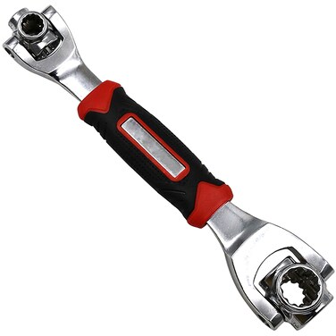 KEWAYO 48-in-1 Universal Socket Wrench - Flexible Multi-Function Spanner with 360&Acirc;&deg; Rotating Head &amp; Rubber Grip - Fits Most Nuts &amp; Bolts - Ideal for Auto Repair, Home Maintenance &amp; More