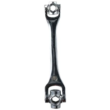napkery 8-In-1 Flexible Dog Bone Multi Functional Hexagon Socket Wrench with Magnet 12-19mm 360 Degree Rotating Head