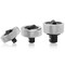 Mesee 3 Pieces Palm Ratchet Wrench Set Reversible Thumb Wheel Ratchet Wrenches 1/4&quot;, 3/8&quot;, 1/2&quot; Drive Thumb Lever Finger Ratchets Mini Thumbwheel Ratcheting Socket Wrench Tool