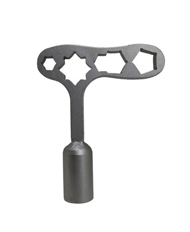JXHONG 5-Point Socket For 1/2 Penta Head Bolt, Multi-function handle&iuml;&frac14;&OElig;Penta Wrench, T Handle, Heat Treated Cr-Mo Alloy Steel