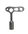 JXHONG 5-Point Socket For 1/2 Penta Head Bolt, Multi-function handle&iuml;&frac14;&OElig;Penta Wrench, T Handle, Heat Treated Cr-Mo Alloy Steel
