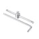 uxcell 1/4" Drive Sliding Wrench Breaker Bar Set T-Handle and L Shape Socket Extension Bar Wrench Hand Tool CR-V 4pcs