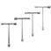 Urjumpea 4pcs T-Type 3 Way Hex Socket Wrench 8mm 10mm 12mm Combination Repair Spanner Tool for Repairing Bicycle, Automobile and DIY