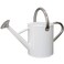 yourjoy Metal Watering Can, One Gallon Watering Cans Stainless Steel for Outdoor Indoor Garden Plants Watering (White)
