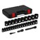 EMENTOL 30PCS 1/2" Drive Standard Impact Socket Set, CR-MO, Metric, 10mm - 36mm, Includes 3-inch and 6-inch Imapct Extension Bars, 1/4"-1/2" Drill Adapter