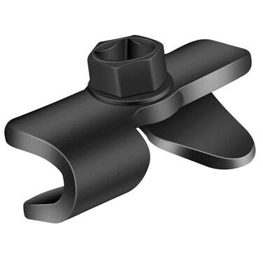 Universal Wrench Extender Adaptor / Wrench Extender for 1/2 Inch Drive Breaker Bars/21 mm Hex Drive, Kti-49403 Wrench Extension Tool for Cheater Bar, To Loosen or Tighten Stubborn Rusty Nuts and Bolts