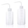 Oubest Squeeze Washing Bottle Succulent Watering Bottle 250ml + 500ml Water Squirt Irrigation Bottle Squeeze Sprinkling Can Plastic Wash Plant Bottle 2pc