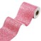Stickyart Wallpaper Border Self Adhesive Light Carmine Pink Glitter Wall Borders Peel and Stick for Living Room Bedroom Removable Sparkle Straight Border Trim for Classroom Bulletin Boards 3.94"x160