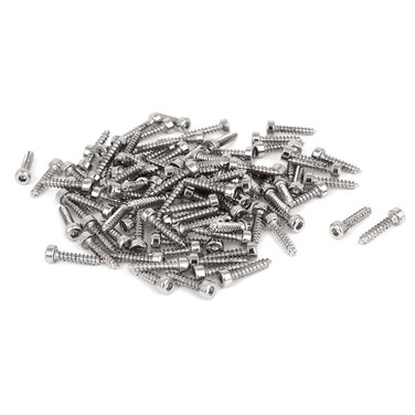 Hexagon Socket Cap Head Self Tapping Screws M2x10mm 100 Pcs