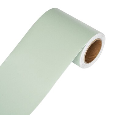 YENHOME 3"X590" Sage Green Peel and Stick Wallpaper Border for Bedroom Bathroom Wall Waterproof Mirror Frame Border Removable Green Wallpaper Border for Bulletin Board Border Wallpaper Peel and Stick