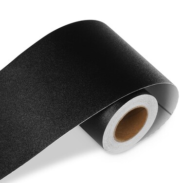 LACHEERY 3in x 50ft Black Wallpaper Border Peel and Stick Wall Border Trim Tape for Walls Self Adhesive Wall Decor Living Room Stickers Removable Bedroom Bathroom Decorative Bulletin Board Border