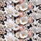 ReWallpaper 3D Floral Wallpaper Peel and Stick Light Pink and White Embossed Mural Wall Paper for Bedroom Kitchen Ceiling Girls Room 17.5inx10ft Pre-Pasted Waterproof Floral Contact Paper for Walls