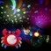 Baby Sound Sleepers Portable Red Crab White Noise Sound Machine with Gradient Star Projector, 8 Lullabies, 4 White Noises and 4 Colors of Light, Sleep Soother for Bedroom,Car,Crib,Travel