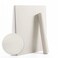 Dimoon 118''x17.7'' White Peel and Stick Wallpaper Contact Paper Modern Self Adhesive Wall Paper Removable Renter Friendly Textured Solid Color Shelf Cabinet Vinyl Roll (118''x17.7'',Off-White)