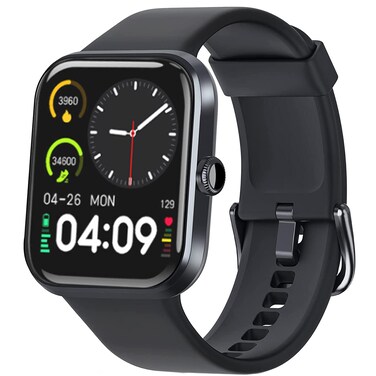 RERE ASW1 Smart Watch with Alexa Built-in,1.69 inch Fitness Tracker with 20 Sport Modes, Heart Rate, Blood Oxygen, Sleep Monitor, 5ATM Waterproof, 10 Day Battery Life, Fit for iOS and Android, Pink