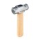 Sledge Hammer, Mini Sledge Hammer with Steel Hammer Head and Wood Short Handle, 1LB Crack Hammer for Striking &amp; Home