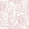 Hopepak 17.3''x197'' Peel and Stick Wallpaper Pink Leaf Floral Wallpaper Self Adhesive Removable Wallpaper Waterproof Contact Paper for Bedroom Bathroom Living Room Decor