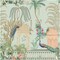 Blooming Wall DPYC17 Castle and Peacocks Standing on The Balcony Peel and Stick Wallpaper Removable Self Adhesive Wall Mural Wall D&Atilde;&copy;cor