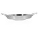 DOITOOL Flat Frying Pan Stainless Steel Comal Frying Bowl Comal Convex Cookware Stir Fry Pan Outdoors Heavy Duty Acero &iuml;&frac14;&circ; 38cm &iuml;&frac14;&permil; Mexican Discada Pan