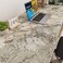 Yenhome Matte Marble Contact Paper Countertop Contact Paper Waterproof 17.7"X118" Thick Brown Marble Contact Paper for Countertops Self Adhesive Marble Wallpaper for Bedroom Kitchen Cabinet Vinyl Wrap
