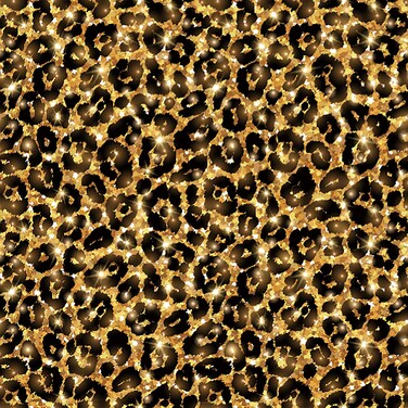 Livelynine 17.5x276" Glitter Cheetah Wallpaper Peel and Stick Black Gold Leopard Print Wallpaper for Bedroom Girls Walls Renter Friendly Removable Leopard Contact Paper for Desk Cabinets Classroom