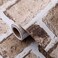 Coavas Brick Wallpaper Peel and Stick Brown Faux Brick Contact Paper 35.4x118.1 Inches Removable Wall Paper Adhesive Renter Friendly Wallpaper Bathroom Wallpaper Farmhouse Kitchen Backsplash