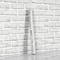 Anmon Brick Wallpaper Peel and Stick Wallpaper 17.71&quot; x 118&quot;,White Gray Contact Paper Waterproof,Faux 3D Grey PVC Roll Self Adhesive Removable Wall Paper Textured for Walls Bedroom Backsplash