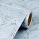 Livelynine 15.8x394 Blue Fabric Peel and Stick Wallpaper for Bathroom Waterproof Sticky Bedroom Wallpaper Accent Wall Covering Self Adhesive Linen Decorative Contact Paper for Cabinets Furniture Wrap
