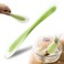 Silicone Spatula Scraper Spoon Double-Headed Dual-Purpose for Cooking Baking Spreading Mixing Supplies, Ideal Gifts of Home Utensi Kitchen Good Grip Gadget Cake Accessory for Dad or Mom(Green)